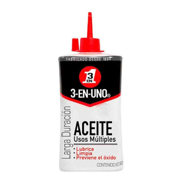 ACEITE LUBICANTE LIQUDO 90 ML 3 EN 1