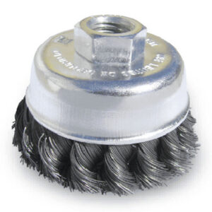 CARDA DE COPA TRENZADA P/PULIDORA 2-7/8" HECORT
